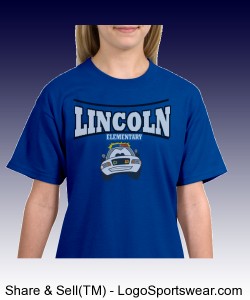 Lincoln Police Car Shirt Design Zoom